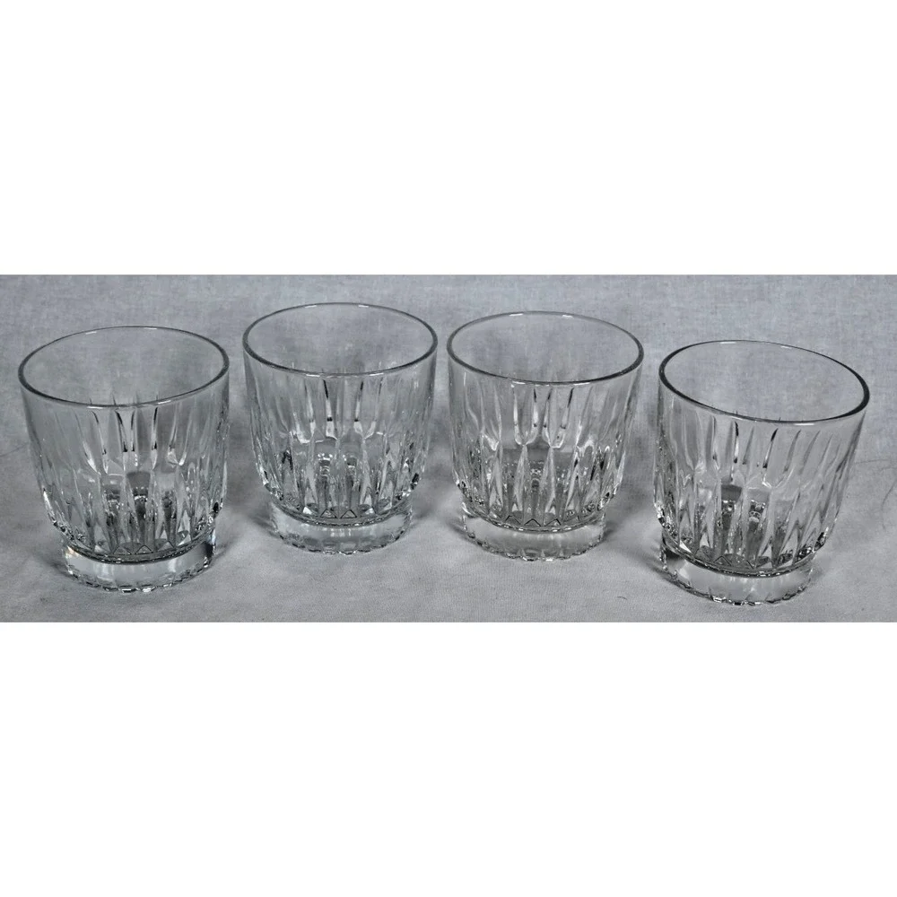 Set of 4 Libbey Glass Winchester 10 oz Tumblers Vintage Drink Glasses